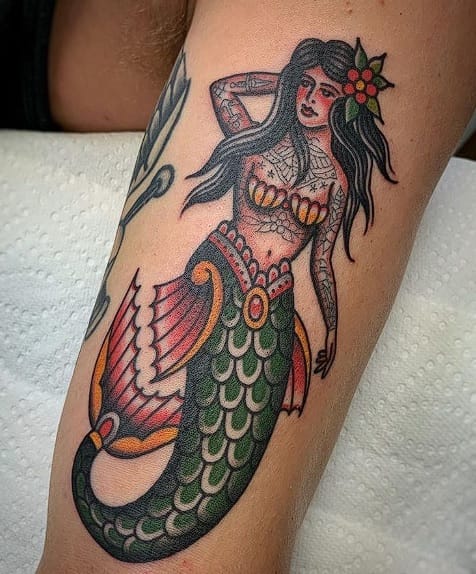 Old School Tattoo: Sirenas