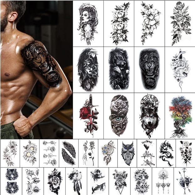 Tatuajes temporales Kit