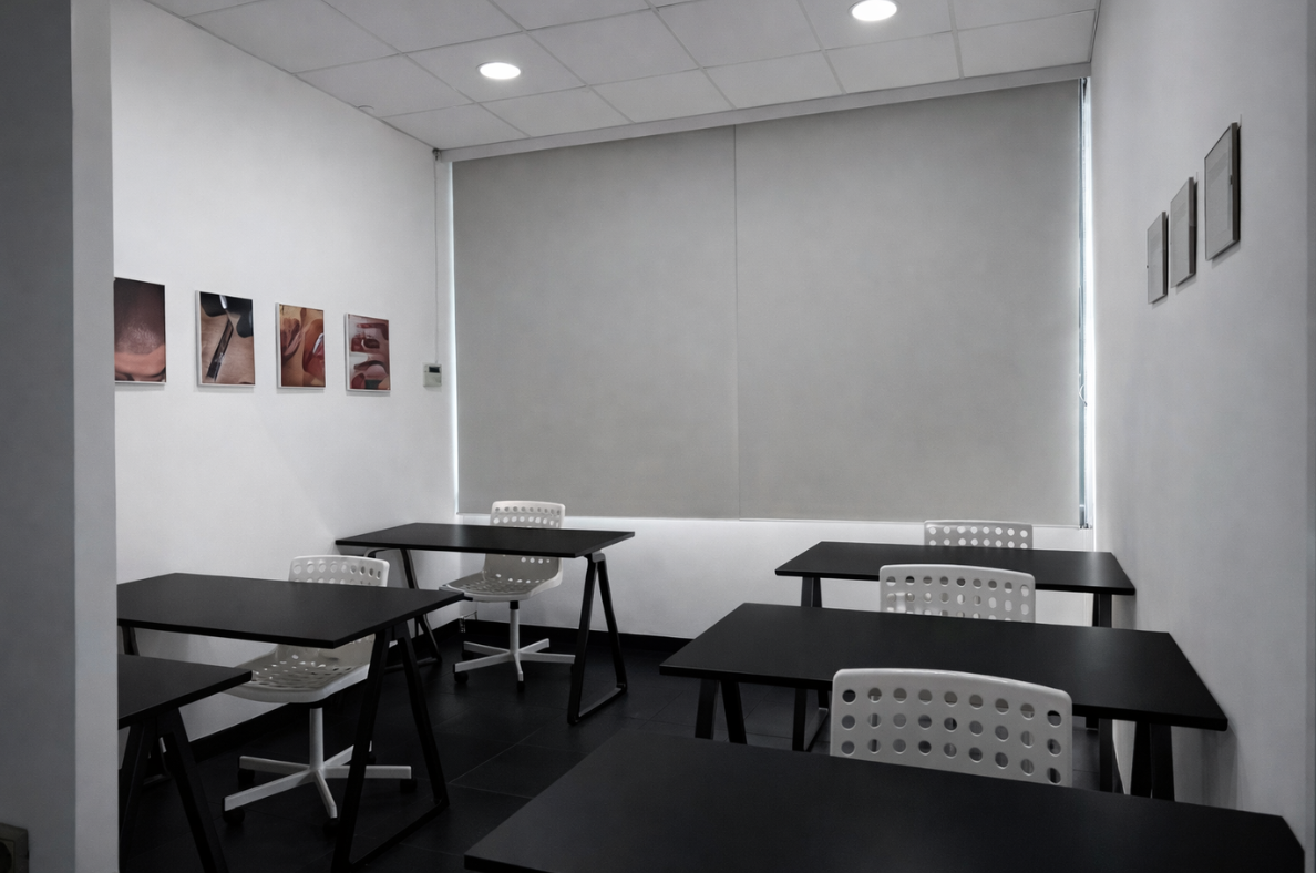 aula de formación de tatuaje en Tattoo School Madrid